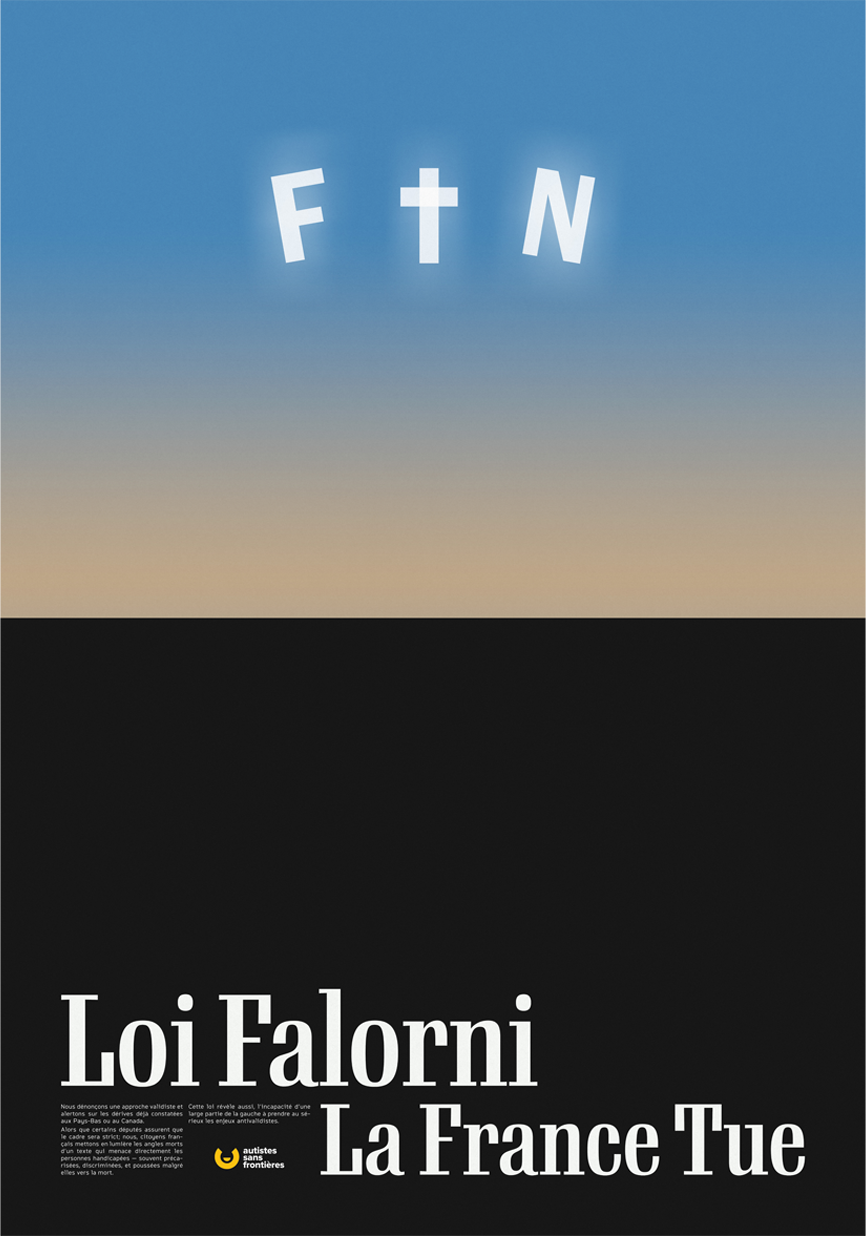 Loi Laforni — poster, B1, 2025, Atelier Bagarre